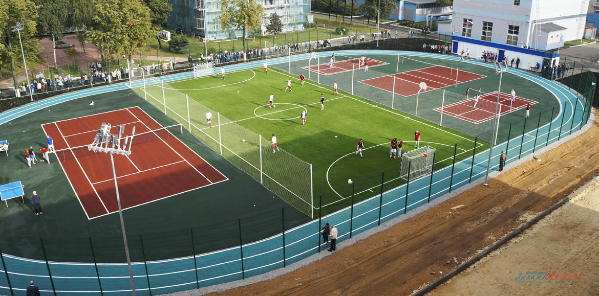 Комплексный стадион для спортивного клуба на востоке Москвы